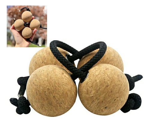 Instrumentos Rítmicos De Percusión De Bolas Con Una Sola Man