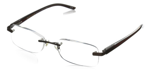 Foster Grant Gafas De Lectura Rick Square Para Hombre, Cafe/