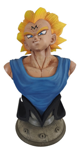 Majin Vegeta. Busto 3d. Dragon Ball Z. 