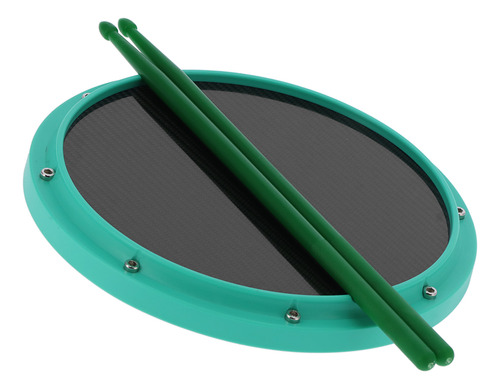 Drum Pad De 12 Polegadas Para Treinamento De Percussão, Fibr