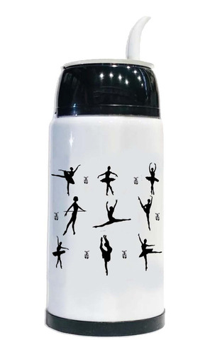 Mate Listo Termo Autocebante Bailarina Ballet Ar73