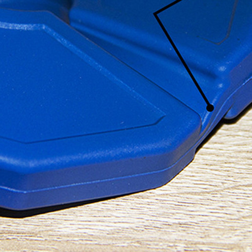 Placa De Peso Fraccional De Goma Suministros De 0,75 Kg Azul
