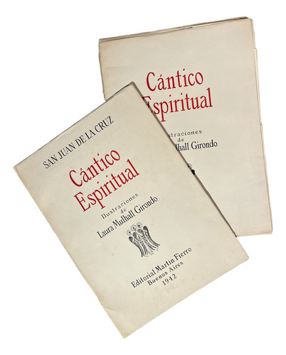 Cántico Espiritual San Juan Laura Mulhall Girondo 1942 (Usado)