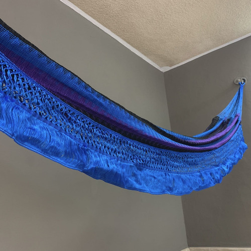 Hamaca Mediana Yucatán Con Decorativo (polipropileno)