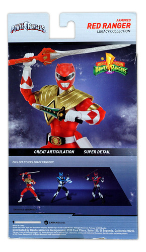 Power Rangers Legacy Collection Armored Red Ranger Exclusive