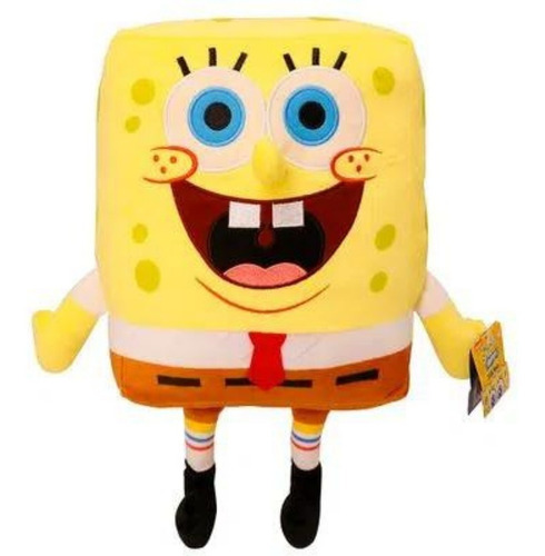 Pelúcia Bob Esponja 30cm Multikids - Br2103 Cor Amarelo