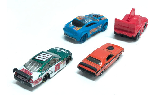 Lote 4 Carrinhos Miniatura Mc Donald's Mattel E Hotwheels (Usado)