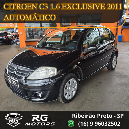 Citroën C3 1.6 16v Exclusive Flex Aut. 5p