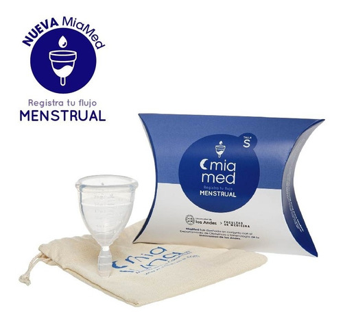 Copa Menstrual: Miamed Talla S - Traslucida