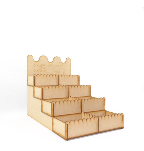 Imagen 2 de 6 de Escalera Cajonera Para Dulces, Fiesta, Xv Años, Boda Mdf