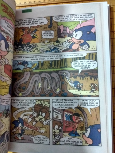 Imagen 2 de 5 de Cómic Sonic Tomo 2 Incluye Los Comics De 11 Al 20 En Español