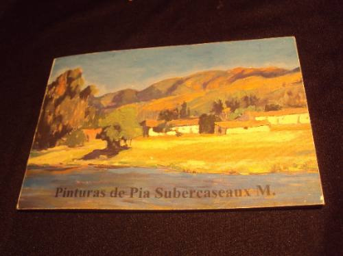 Postales Pintura Pia Subercaseux