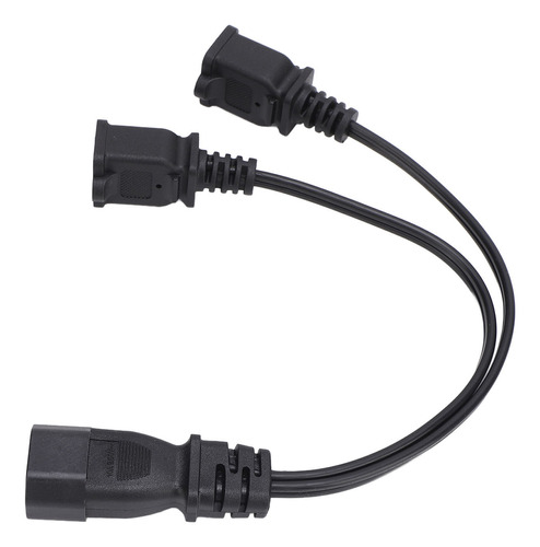 Cable De Alimentación Iec320 A Hembra C14 2 Nema 1 15r Pvc Y