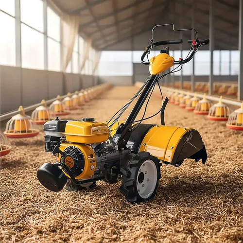 Motocultivador A Gasolina Zmax Zt810 Cama De Aviário Ma0