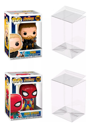 Funko Pop Avengers Thor Iron Spider Protector Hombre Araña