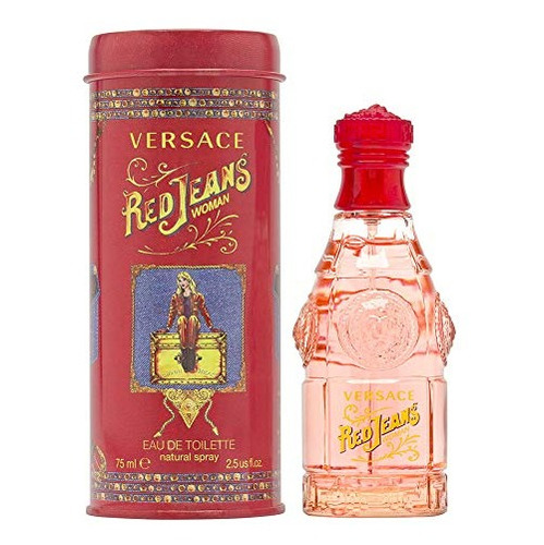 Eau De Toilette En Aerosol Red Jeans De Versace Para Mujer,