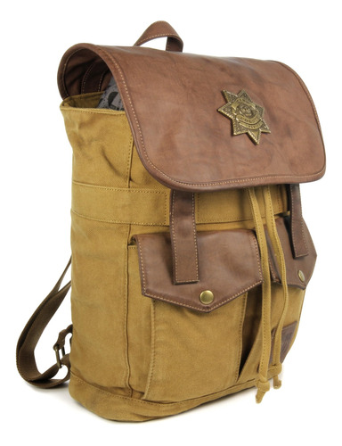 Mochila The Coop Walking Dead Ricks Sheriff-marrón