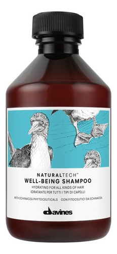 Shampoo Davines Naturaltech Wellbeing, Limpeza Leve E Suave