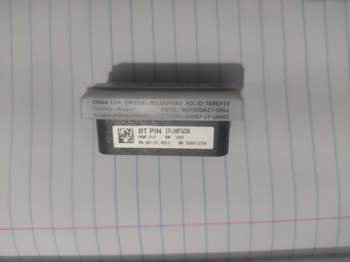 Dataplug Modulo Lei Vw We Connect Go Volksvagem Original (Usado)