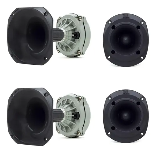Kit 2 Driver D250x Jbl + 2 Cornetas E Super Tweeter St400