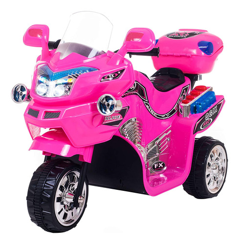 Triciclo A Batería De Lil Rider Fx, Rosado