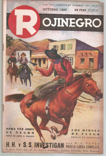 Revista Rojinegro Nº 177 Octubre 1950 