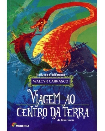 Livro Viagem Ao Centro Da Terra