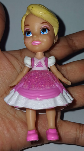 Muñeca Mini Princess Cenicienta Vestido Rosa Mini Toddler (Usado)