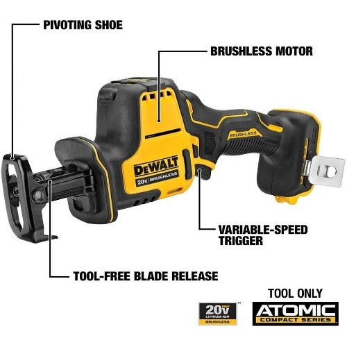Dewalt Atomic 20v Max* Sierra Sable Dcs369b Sierra Reciproca