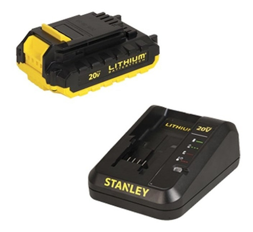 Furadeira Parafusadeira 20v Com Maleta Scd20c2k Stanley