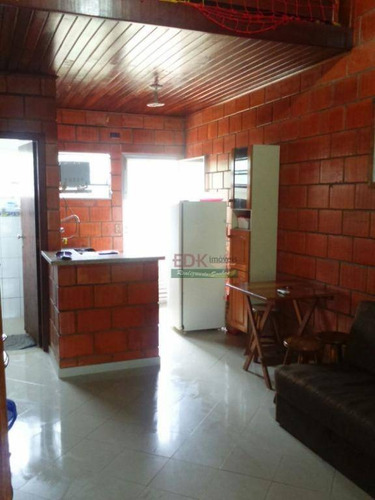 Imagem 5 de 7 de Flat Com 1 Dormitório À Venda, 40 M² Por R$ 190.000,00 - Tabatinga - Ubatuba/sp - Fl0011