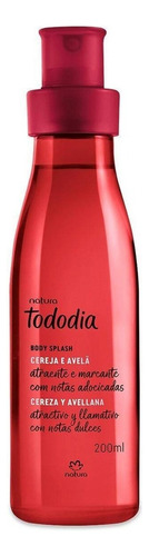 Spray Colônia Natura Cereja E Avelã Tododia 200ml Bodysplash