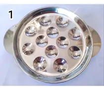 Comprar Paleta Pintores Bandeja 12 Cavidades Acero Inoxidable Nueva