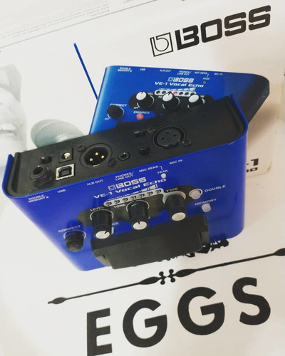 Imagen 2 de 2 de Super! Procesador Vocal Boss Ve-1 Vocal Echo En Caja Permuto