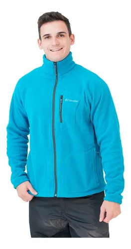 Campera Polar Columbia Hombre Fast Trek Ii 1420421023 Gris