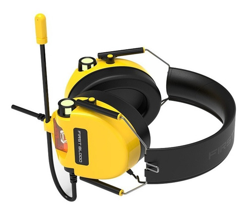 Imagen 3 de 10 de Headset Gamer 7.1 Usb Rgb - Ajazz Ah10 Amarillo