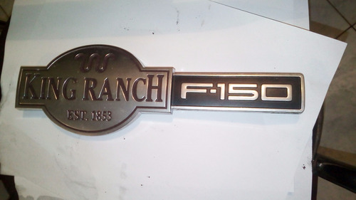 Emblema King Ranch F-150 Original - Nuevo