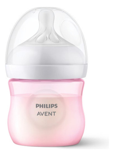 Set 3 Mamaderas Natural Response Avent 125, 260, 330ml Rosa