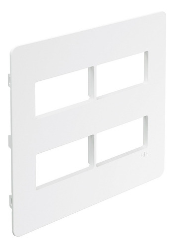 Placa Unno Abb 4x4 2tc+2tc Separado Br N1672.4 Cor Branco