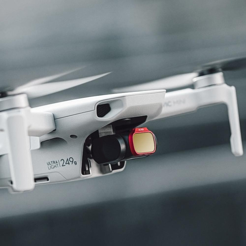 Imagem 5 de 6 de Kit 4 Filtros Lente Câmera Dji Mavic Mini Nd Pgytech