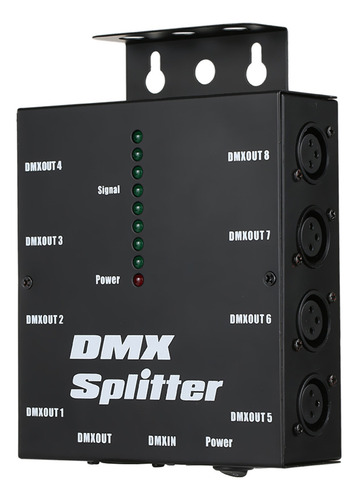 . Divisor Dmx512 De 8 Canales For Shows De Dj, Clubes,