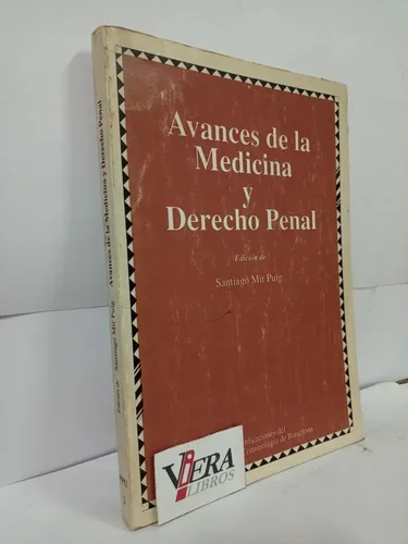 comprar Avances De La Medicina Y Derecho Penal - Santiago Mir Puig