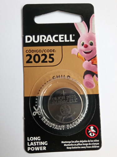 Blister/ Pack/pila Duracell Cr2025 (2025) Para Balanza/reloj