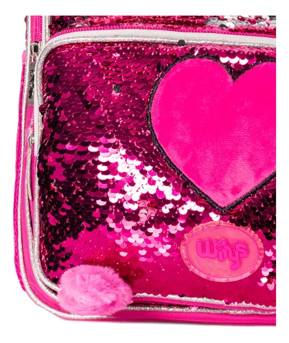 Mochila pink lentejuelas sale