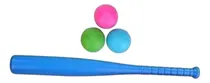 Comprar Bate De Baseball Plástico Juguete + Tres Pelotas Beisbol