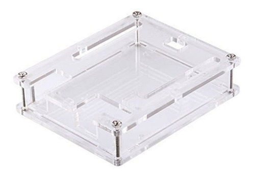 6 X Case Caixa Protetora Em Acrílico P/ Arduino Uno R3