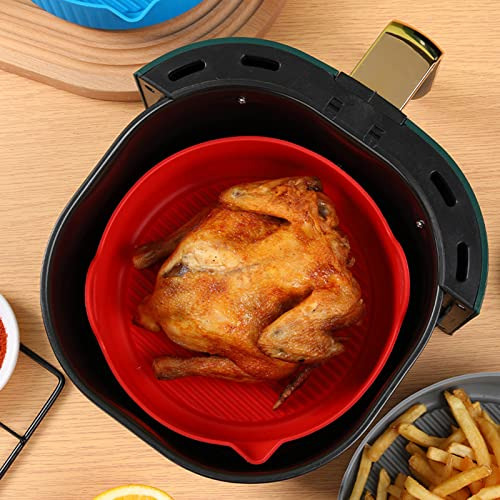Bandeja De Silicona Reutilizable Para Freidora De Aire De Un