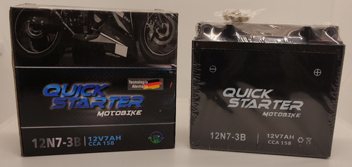 Bateria Para Moto Quick Starter 12n7-3b