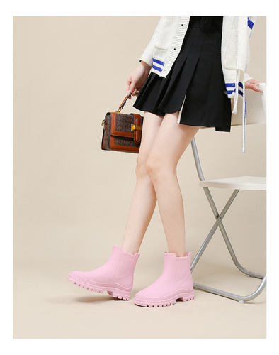 Botas De Chuva Tpe Femininas Antiderrapantes