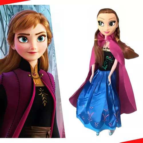 Boneca Anna E Elsa Frozen Filme Exclusivo Musical